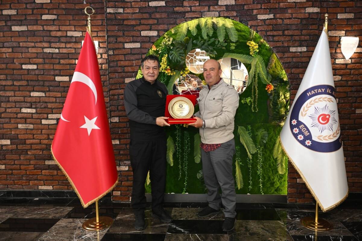 Hatay emniyetinde emeklilik günü