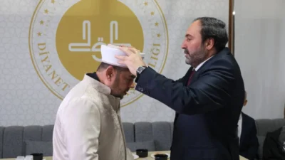 Hatay İl Müftülüğüne geçtiğimiz ay atanan Necati Şafak, düzenlenen törenle