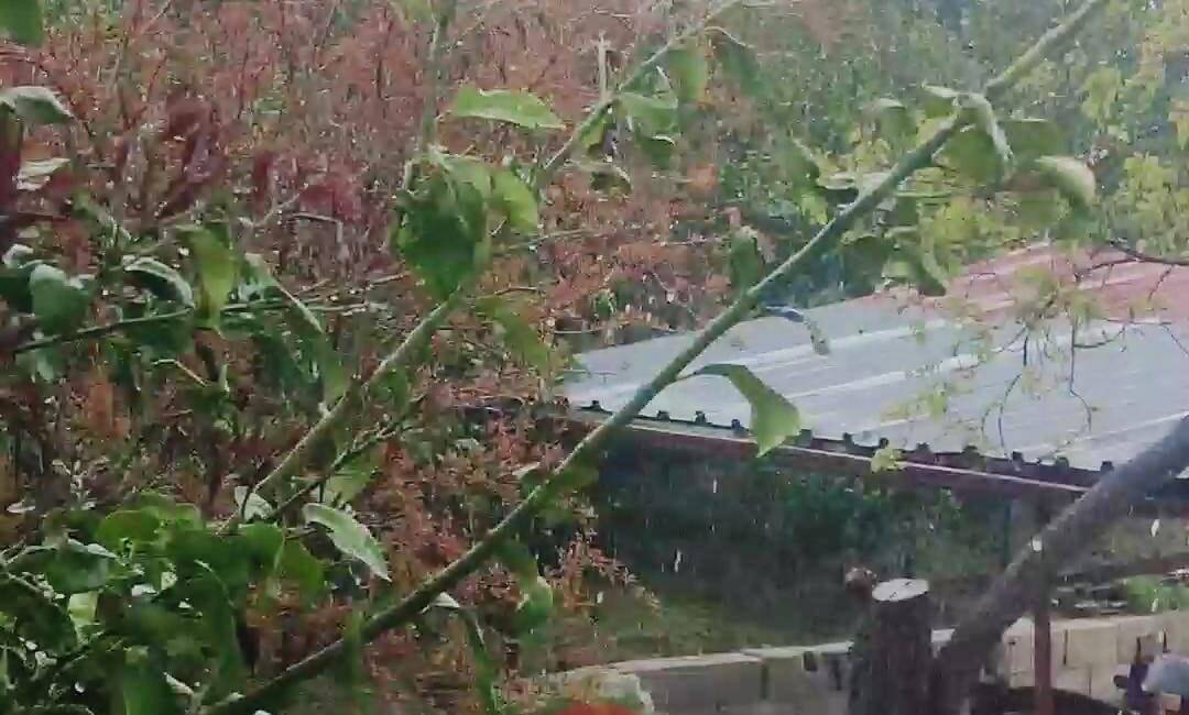 Meteoroloji tarafından yapılan uyarının ardından Hatay’da beklenen fırtına etkisini göstermeye