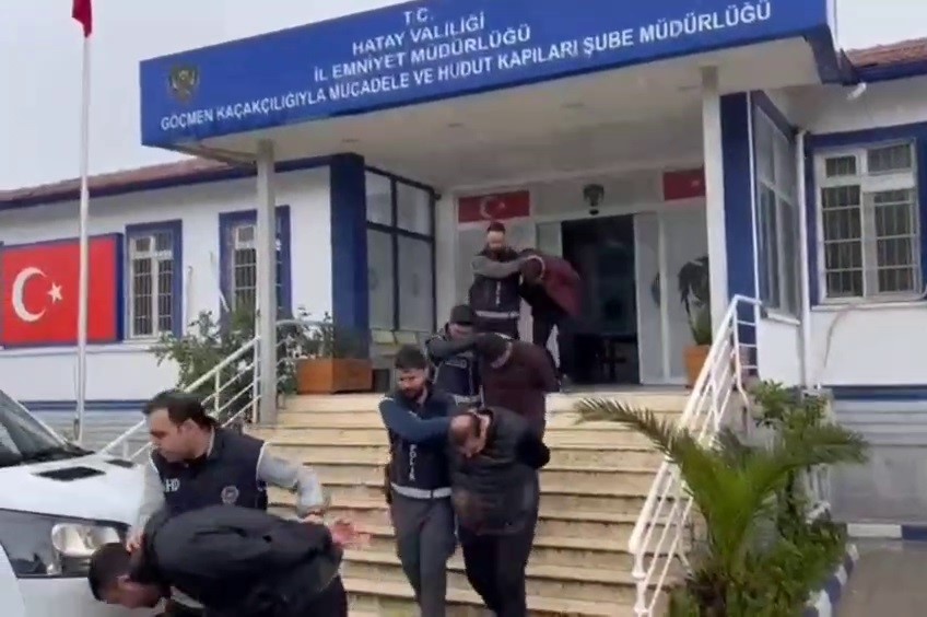 Hatay’da polis ekiplerinin 30 Mart–5 Nisan tarihleri arasında yürüttüğü göçmen