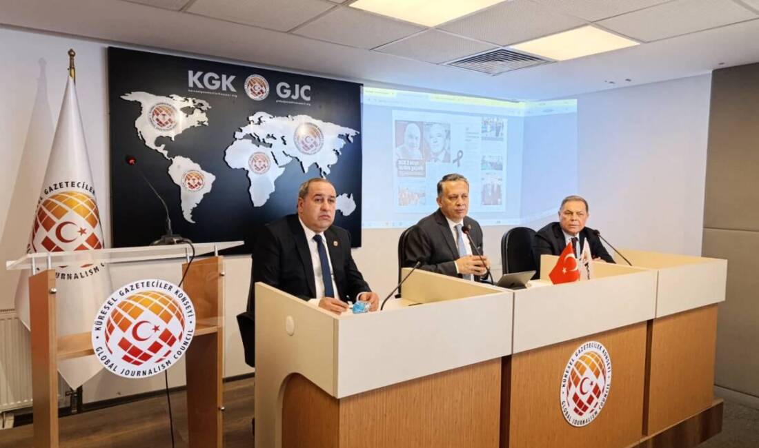 Küresel Gazeteciler Konseyi (KGK) il temsilcileri Ankara’da bir araya gelerek