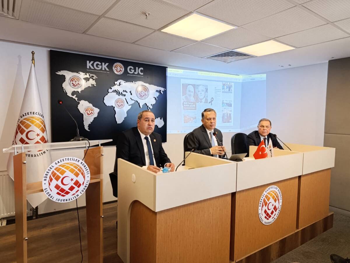 Küresel Gazeteciler Konseyi (KGK) il temsilcileri Ankara’da bir araya gelerek