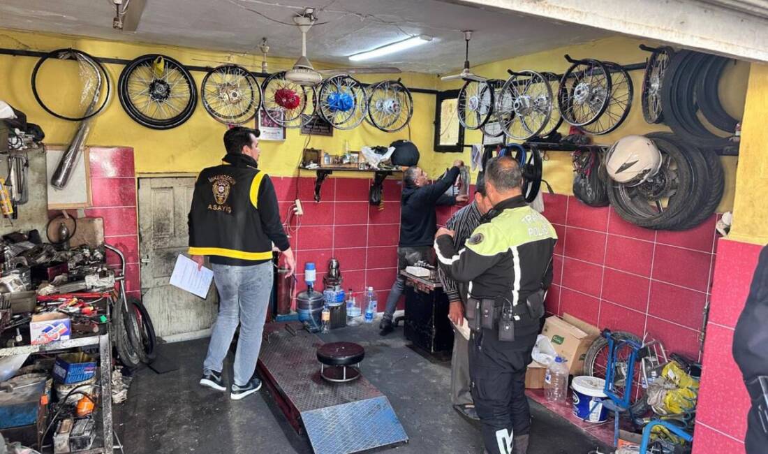 Hatay Emniyet Müdürlüğü ekipleri, motosiklet hırsızlığı olaylarının önüne geçilmesine yönelik