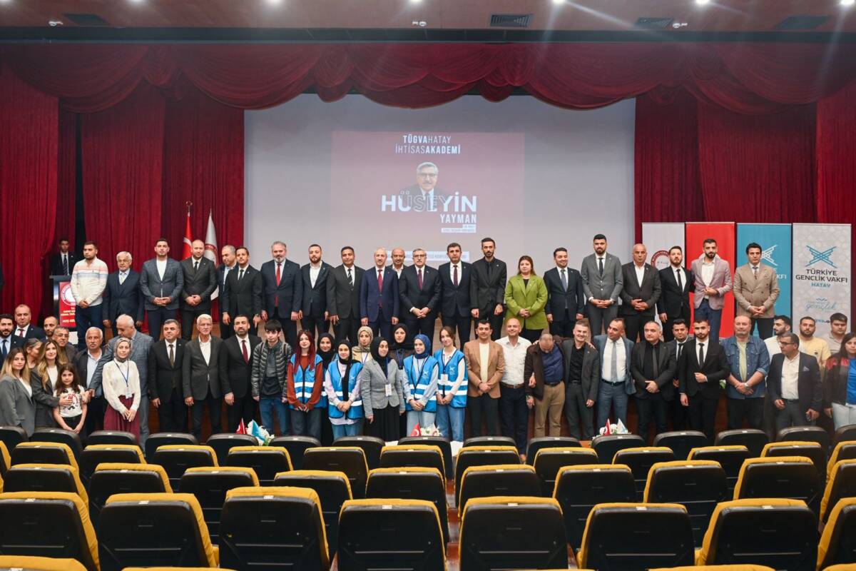 Hatay Mustafa Kemal Üniversitesi ve TÜGVA iş birliğiyle düzenlenen “Türkiye