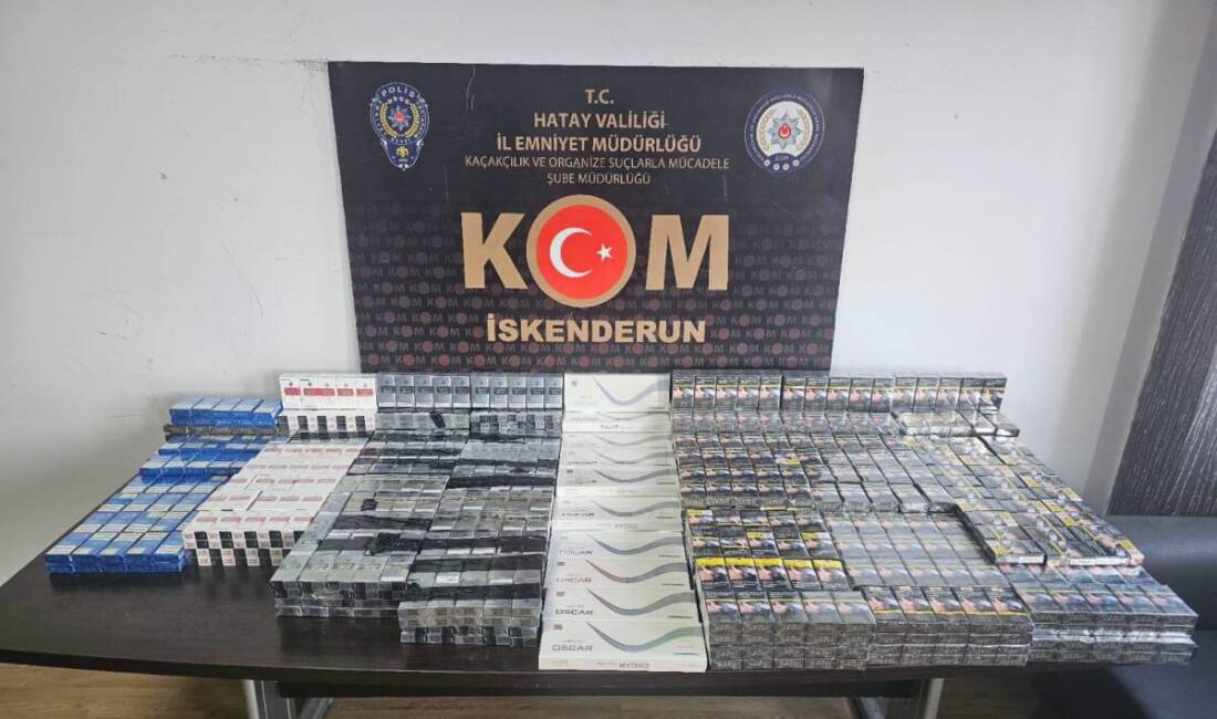 Hatay’da 1 haftada 14 olay, 19 şüpheli, çok sayıda kaçak