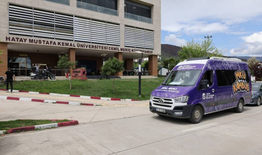 Hatay Büyükşehir Belediyesi (HBB), şehirde eğitim gören üniversite öğrencilerinin ulaşımını