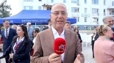 Antakya Belediye Başkanı İbrahim Naci Yapar, 23 Nisan öncesinde açılan
