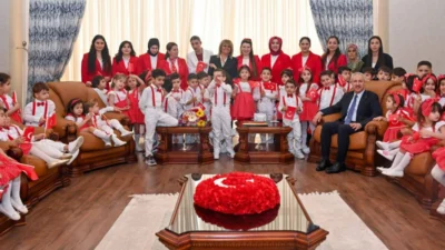 23 Nisan Ulusal Egemenlik ve Çocuk Bayramı kapsamında Hatay Mustafa