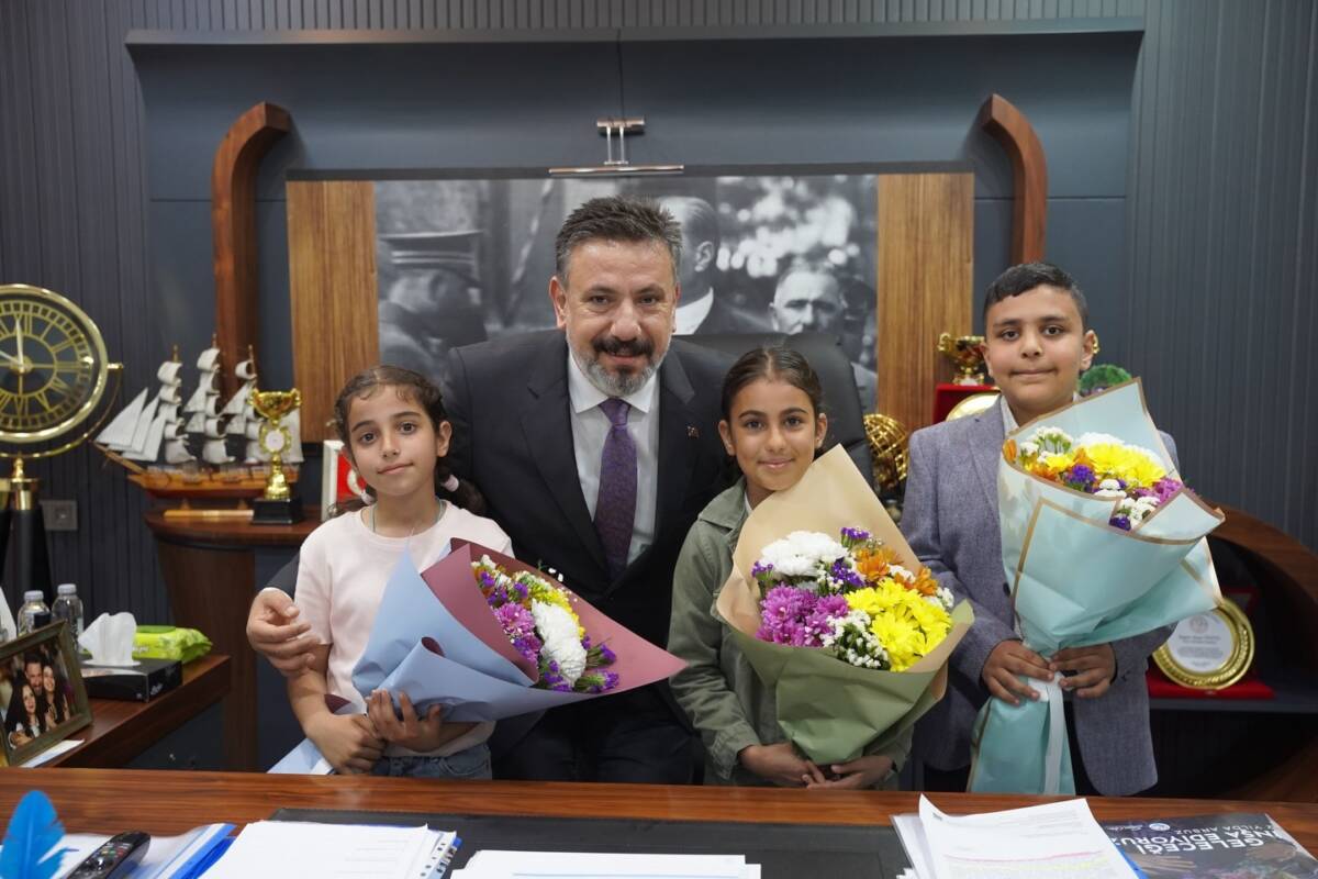 Hatay’ın Arsuz ilçesinde, 23 Nisan Ulusal Egemenlik ve Çocuk Bayramı