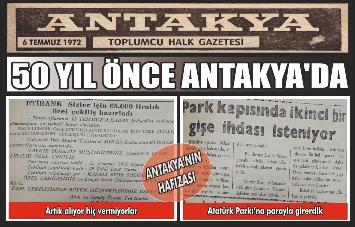 Antakya’nın yerel basın arşivleri, kentin sosyal ve ekonomik geçmişine ışık