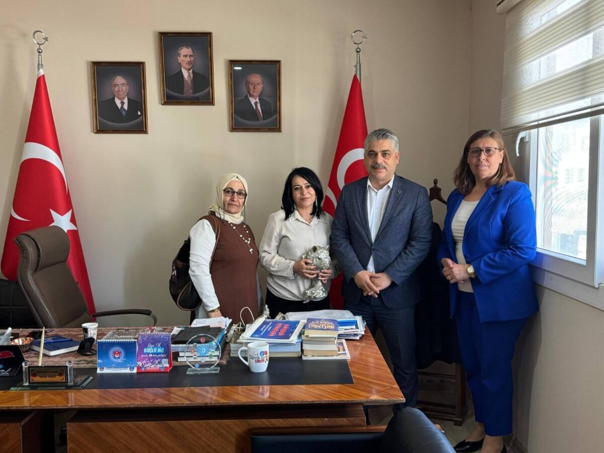 MHP Hatay KAÇEP Birimi, İl Başkanı Metin Taşçı’yı ziyaret ederek