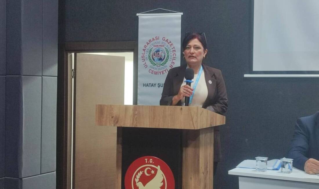 Uluslararası Gazeteciler Cemiyeti (UGC) Hatay Şubesi’nin olağanüstü genel kurul toplantısı,