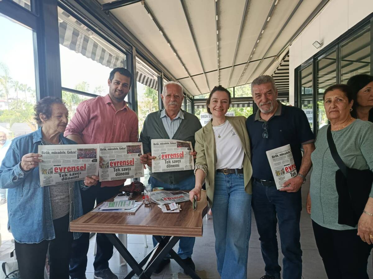 İskenderun’da düzenlenen buluşmada gazetecilere yönelik baskılar ve işçi hakları gündeme