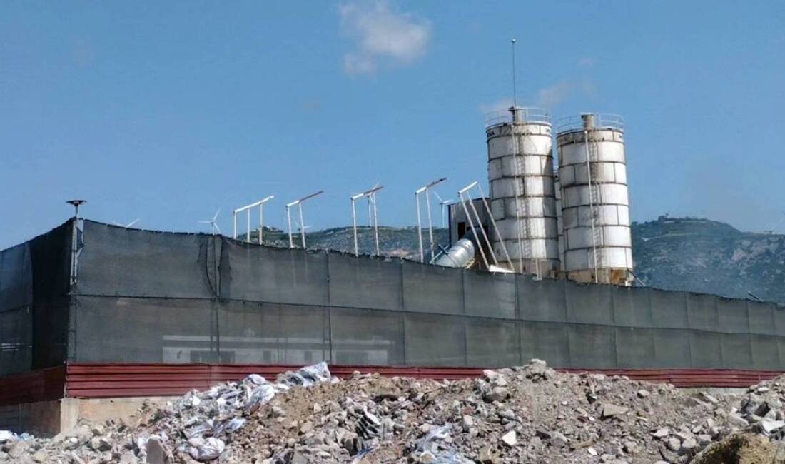 Hatay’ın Samandağ ilçesinde faaliyet gösteren Gürkal Hazır Beton Santrali ile