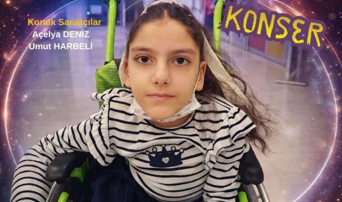 Hatay’da, SMA hastalığı ile mücadele eden küçük Yasmin Akan’a destek