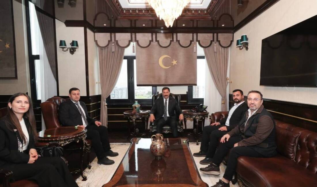 Hatay İnşaat Mühendisleri Odası’nın (İMO) yeni yönetimi, protokol ziyaretleri kapsamında