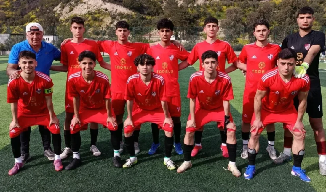 Serinyol Futbol Sahası’nda oynanan Amatör Lig Play-Off karşılaşmasında Hatay Kıvılcım,