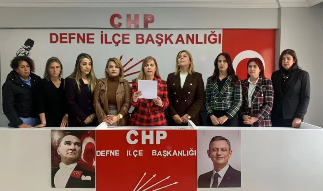 Cumhuriyet Halk Partisi (CHP) Defne İlçe Kadın Kolları, 3 Nisan