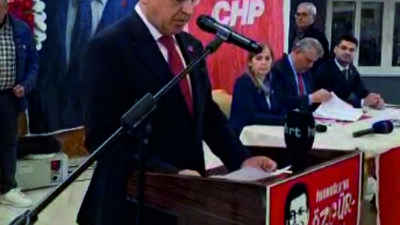 Cumhuriyet Halk Partisi (CHP) Hatay İl Başkanlığı’nın olağanüstü kongresinde tek