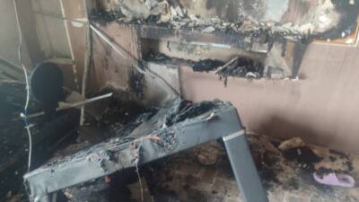 Hatay’ın Antakya ilçesine bağlı Üçgedik Mahallesi’nde çıkan yangın, deprem felaketinin