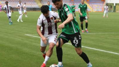 Trendyol 1. Lig’in 36. haftasında Atakaş Hatayspor, sahasında ağırladığı Sakaryaspor