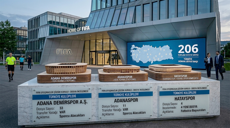 FIFA verilerine göre futbolcu alacakları nedeniyle açılan dosya sayısında Türkiye,