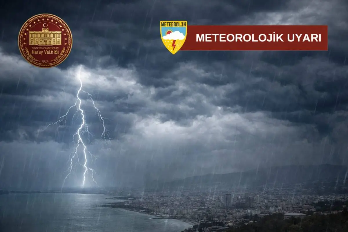 Hatay Valiliği, Doğu Akdeniz genelinde etkili olması beklenen kuvvetli yağışlara