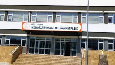 Hatay’ın Antakya ilçesinde bulunan Milli İrade Anadolu İmam Hatip Lisesi’nde