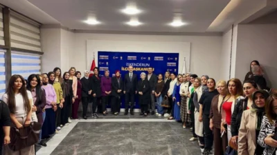 AK Parti İskenderun İlçe Teşkilatı tarafından düzenlenen İlçe Danışma Meclisi