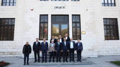 Hatay Büyükşehir Belediye Başkanı Mehmet Öntürk, Ulaştırma ve Altyapı Bakan