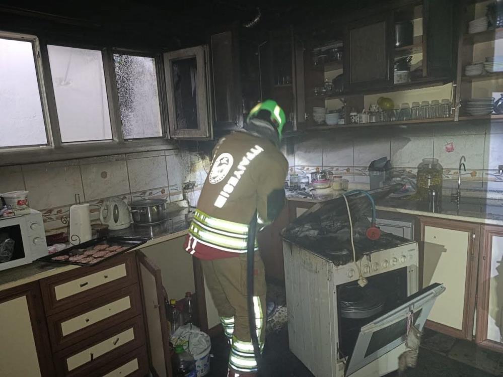 Bir kıvılcım felakete dönüşüyordu: İtfaiye son anda yetişti