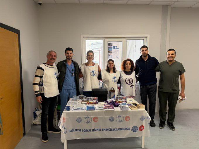 Hatay Eğitim ve Araştırma Hastanesi’nde iş yeri temsilciliği seçimini SES