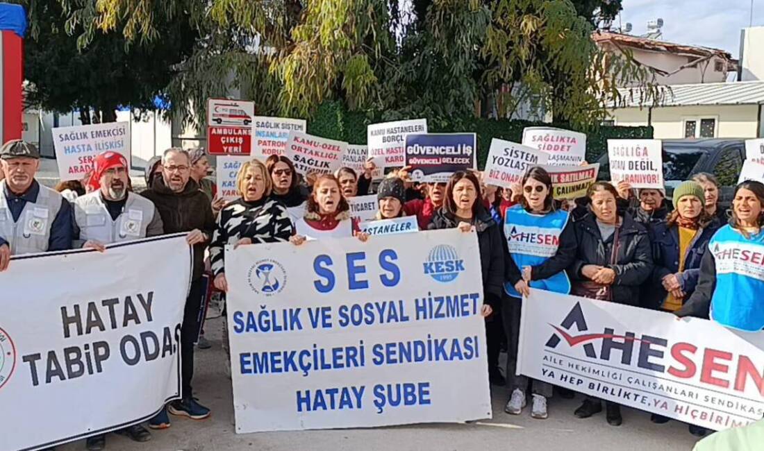 SES Hatay Şubesi, Hatay Tabip Odası ve AHSEN Hatay Temsilciliği,