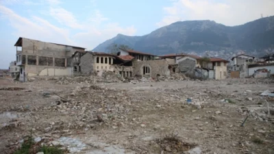 6 Şubat depremlerinde büyük yıkım yaşayan Antakya Tarihi Kent Merkezi,
