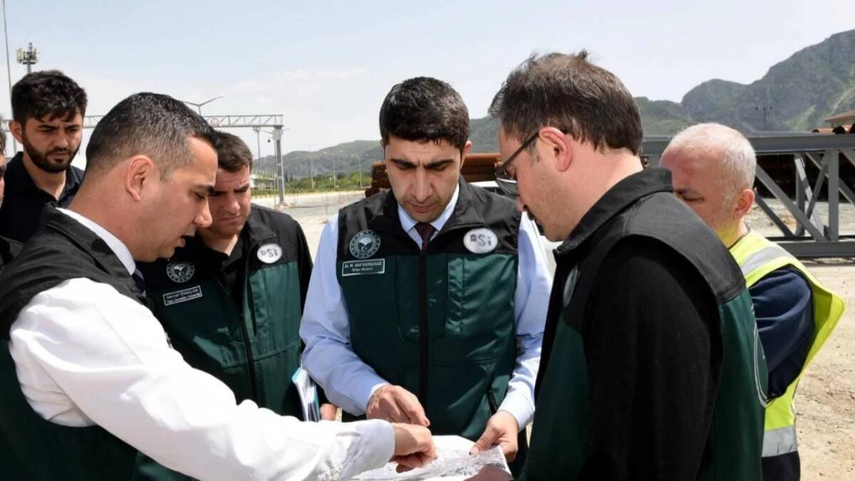 Hatay İl Koordinasyon Kurulu toplantısında, Devlet Su İşleri (DSİ) 6.
