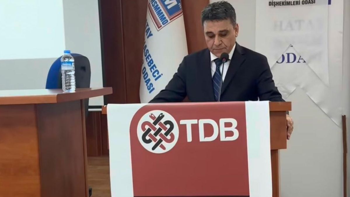 Hatay Diş Hekimleri Odası’nda gerçekleştirilen 21. Olağan Kongre’nin ardından yönetim