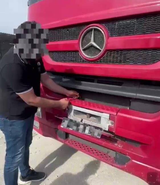 Belen–İskenderun hattında ağır tonajlı araç yasağını ihlal eden ve KGYS