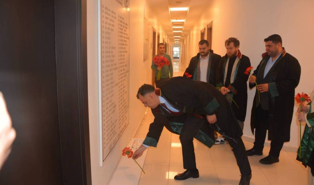 Hatay Barosu, 5 Nisan Avukatlar Günü kapsamında anlamlı bir etkinliğe