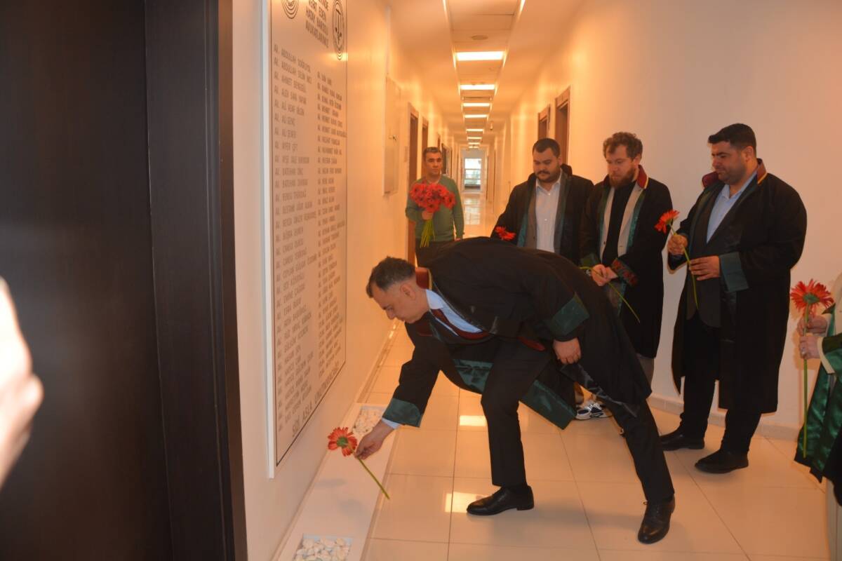 Hatay Barosu, 5 Nisan Avukatlar Günü kapsamında anlamlı bir etkinliğe