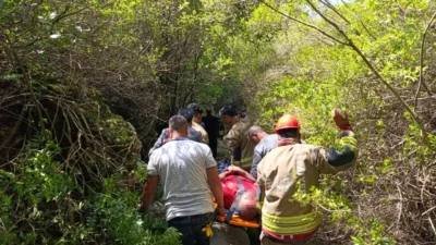 Hatay’ın Arsuz ilçesinde ormanlık alanda meydana gelen olayda, uçurumdan düşerek