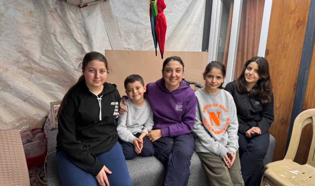 Hatay’da depremzede çocuklar için yürütülen sosyal sorumluluk projesi umut olmaya