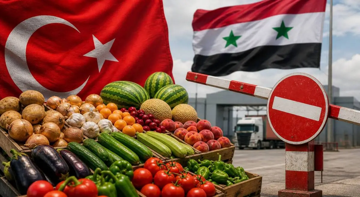Suriye, Türkiye’den ithal ettiği birçok tarım ve gıda ürününe yönelik