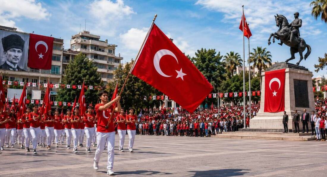 Türkiye Cumhuriyeti’nin kurucusu Mustafa Kemal Atatürk’ün Samsun’a çıkarak Milli Mücadele’yi
