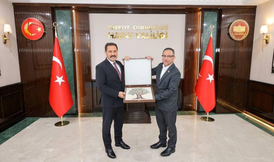 Hatay Valiliği, önemli bir uluslararası ziyarete ev sahipliği yaptı. Dato