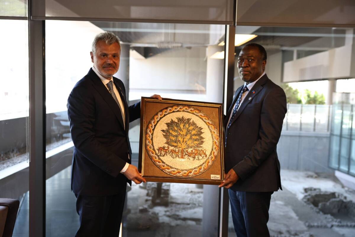 Hatay Büyükşehir Belediye Başkanı Mehmet Öntürk, Birleşmiş Milletler (BM) Türkiye