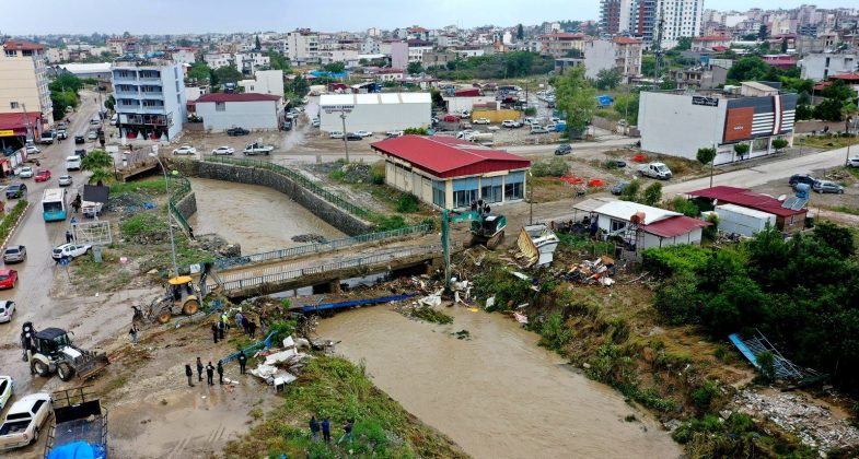 Hatay’da son günlerde etkili olan ani ve şiddetli yağışların ardından