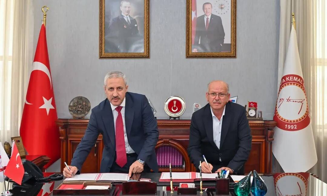 Hatay Mustafa Kemal Üniversitesi ile Antakya Organize Sanayi Bölgesi arasında