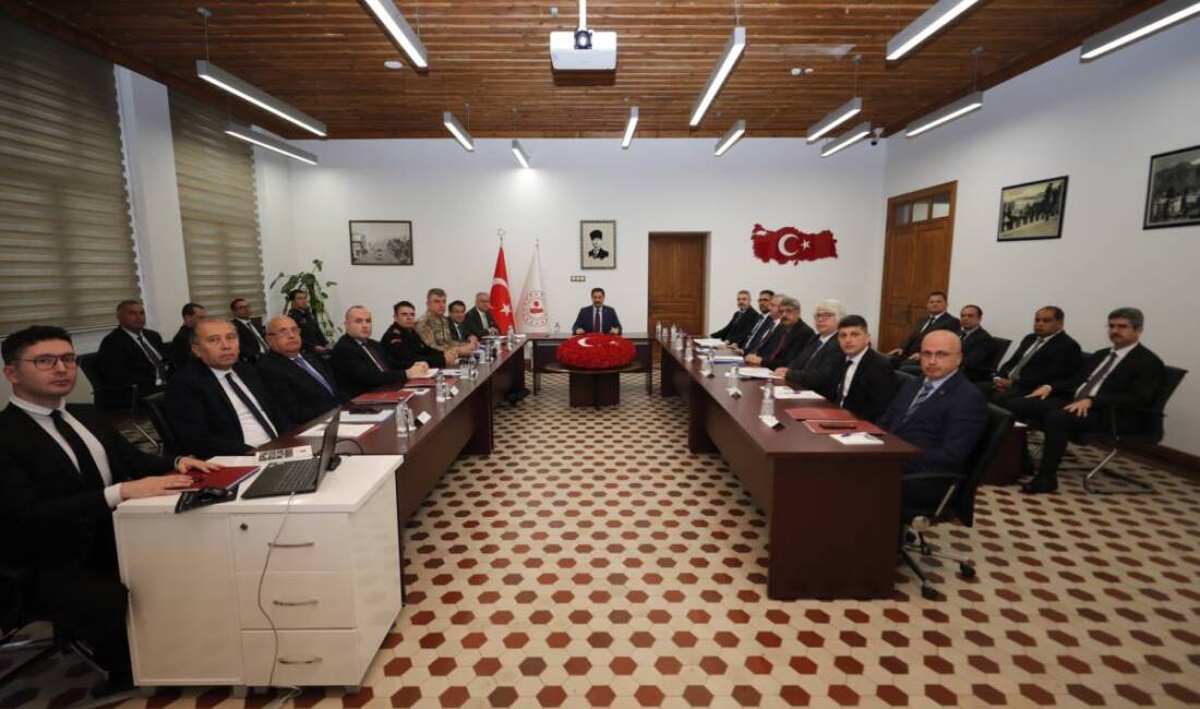 Hatay Valiliği koordinesinde, ilin limanlarına yönelik mevcut durumun değerlendirildiği “Limanlar
