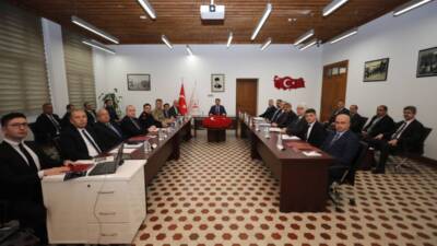 Hatay Valiliği koordinesinde, ilin limanlarına yönelik mevcut durumun değerlendirildiği “Limanlar