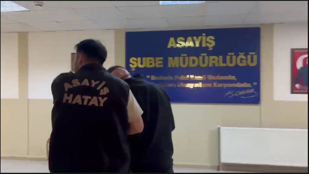 Hatay’da hakkında kesinleşmiş hapis cezası bulunan firari hükümlü, polis ekiplerinin